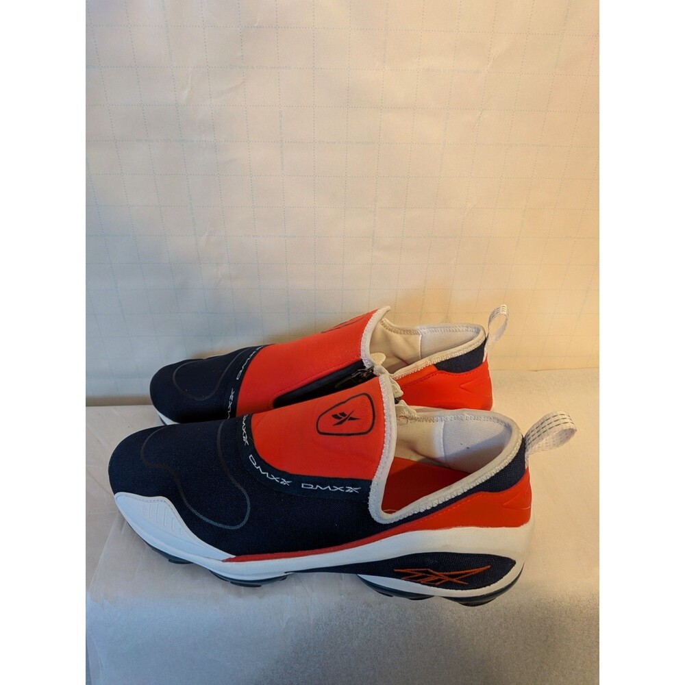 Reebok DMX Run 10 Slip - Men's / Navy - Orange / US Size: 10 / UK size 9